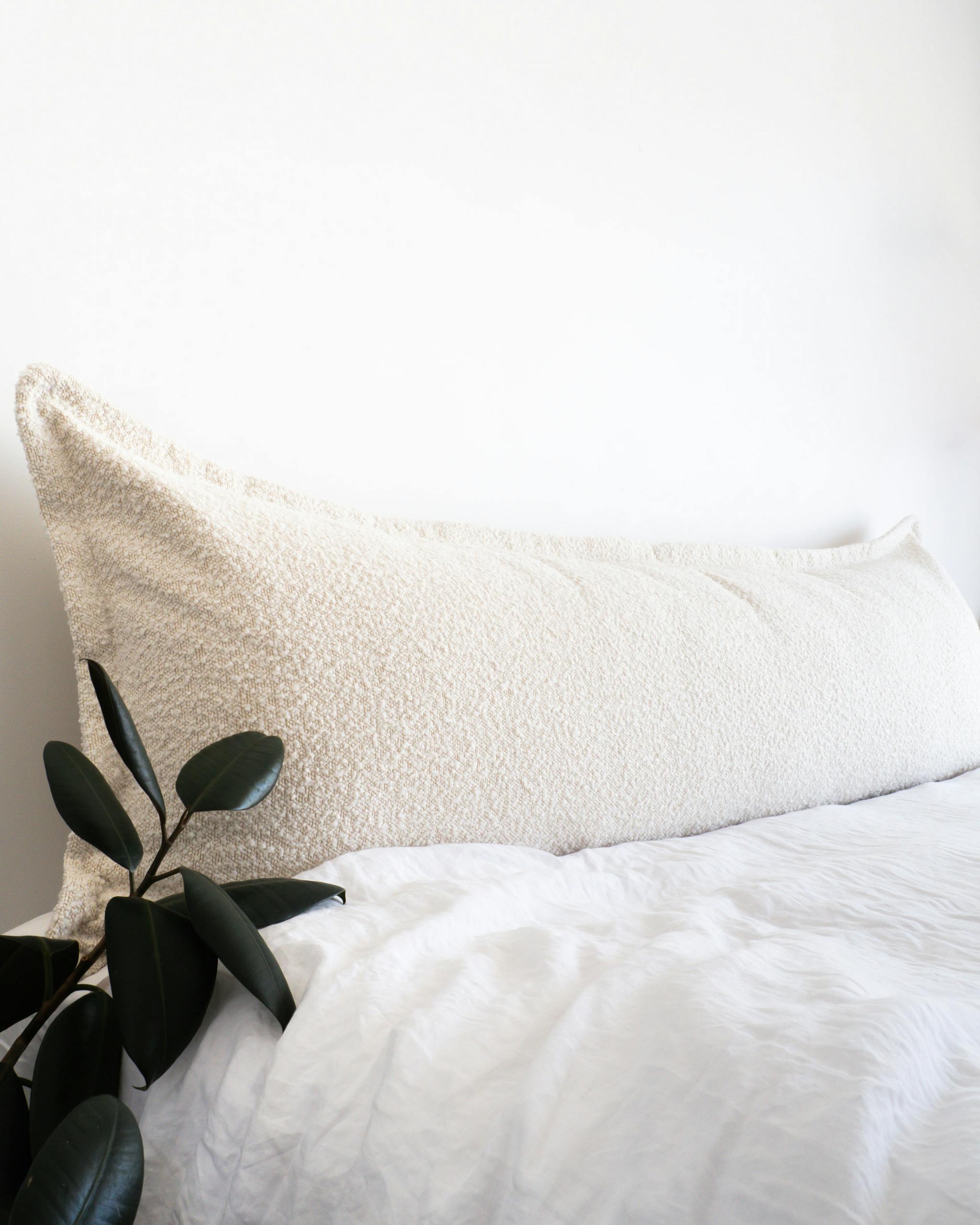 Handmade Boucle Bedhead Cushion - P1170539